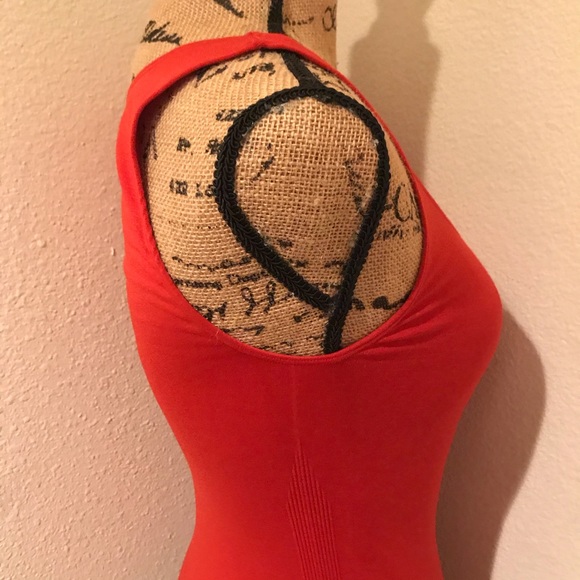 Cato Tangerine Sleeveless Stretch Tank Top-S - Picture 4 of 13
